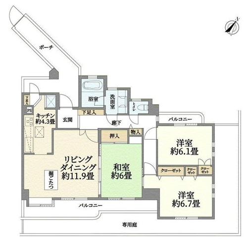 福岡物件 ポーチを探せ 桜坂 Ecodecoブログ
