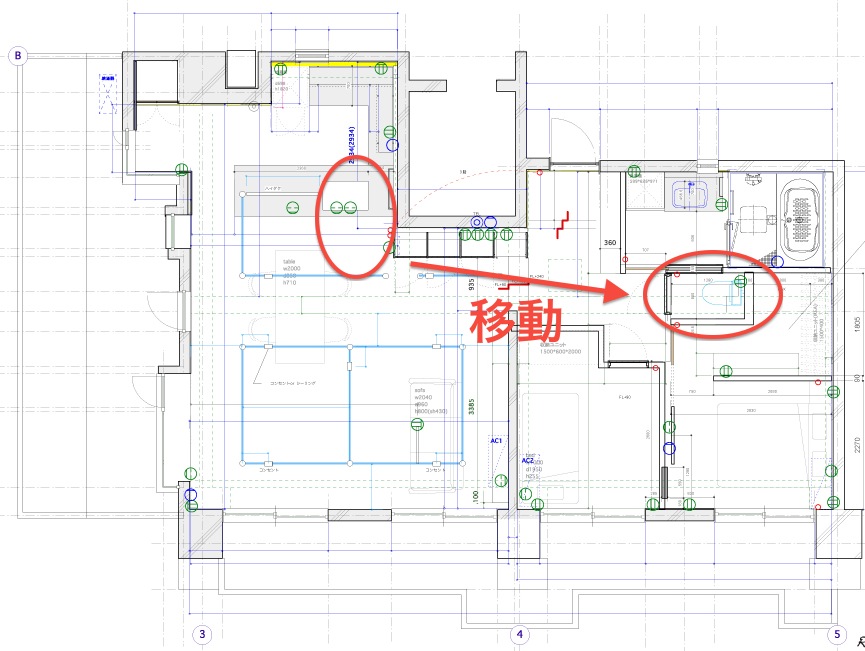 特別 と暮らすリノベーション 水回りを移動させるには Ecodecoブログ