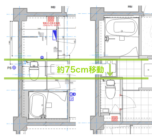 物件を読むコツ教えます Vol 18 トイレの動かし方 １ Ecodecoブログ