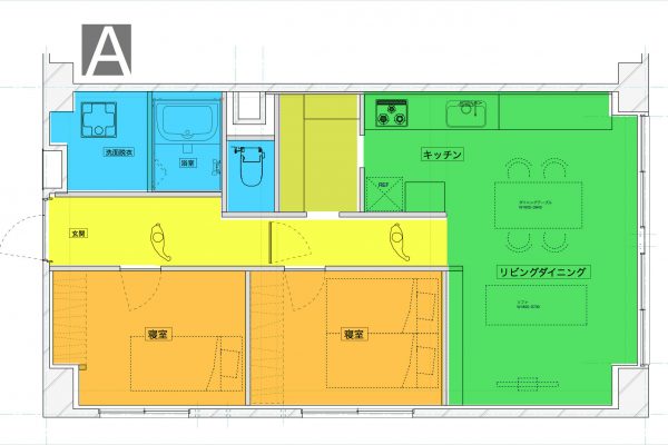 自宅の間取りを考える（2）