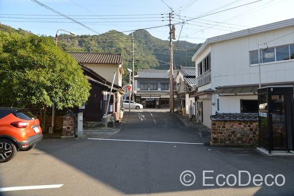 佐賀県の有田町の中心部にある内山地区からは美しい山々が見えます。