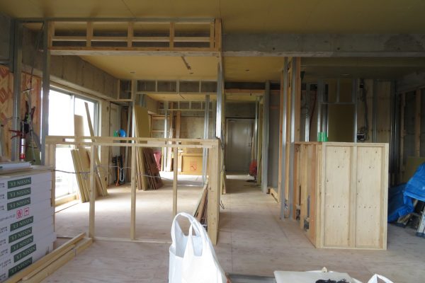 自宅リノベの工事進捗（その2：配管処理と大工工事、そしてDIY!）