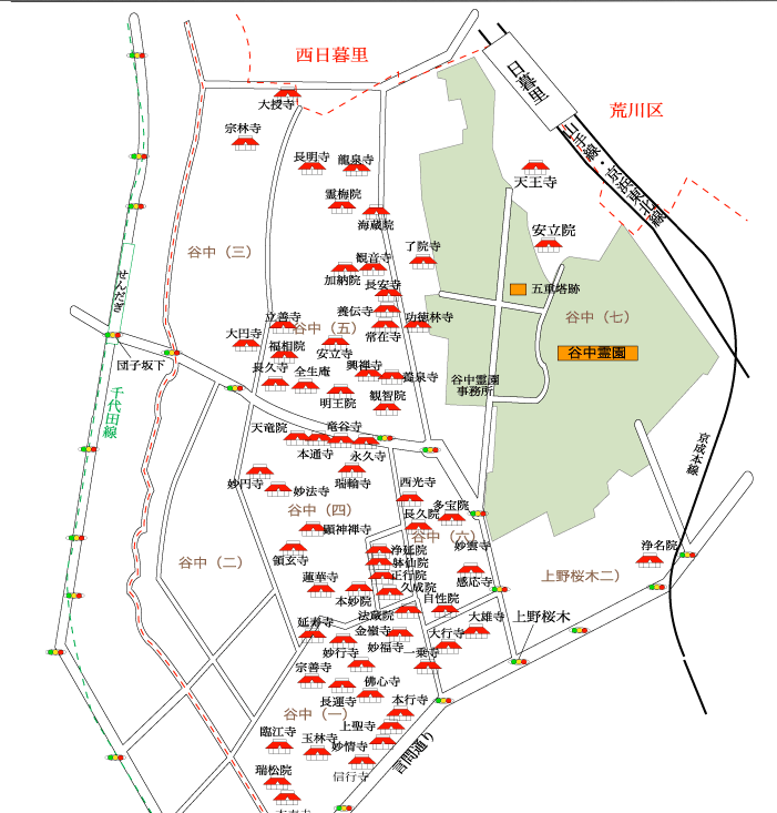 寺院map