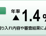 変動金利　優遇金利が最大1.7％になりました！