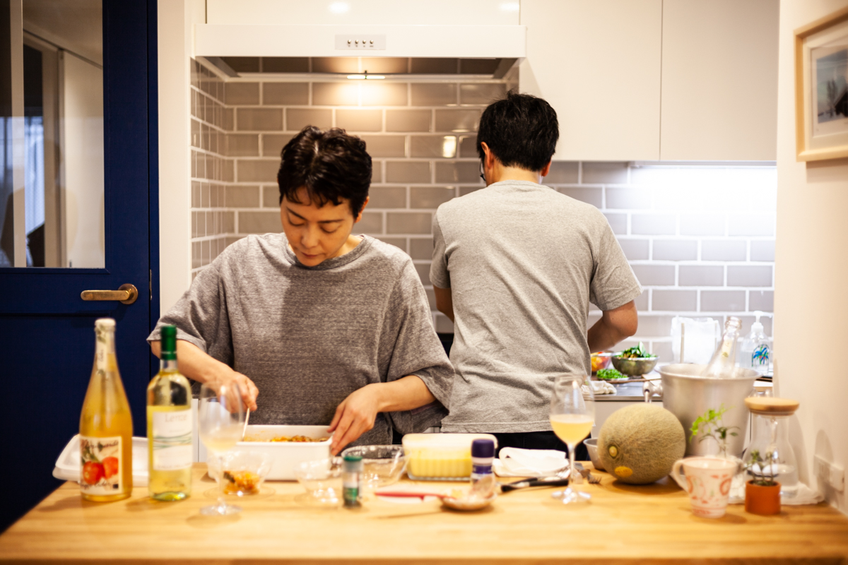 料理の様子