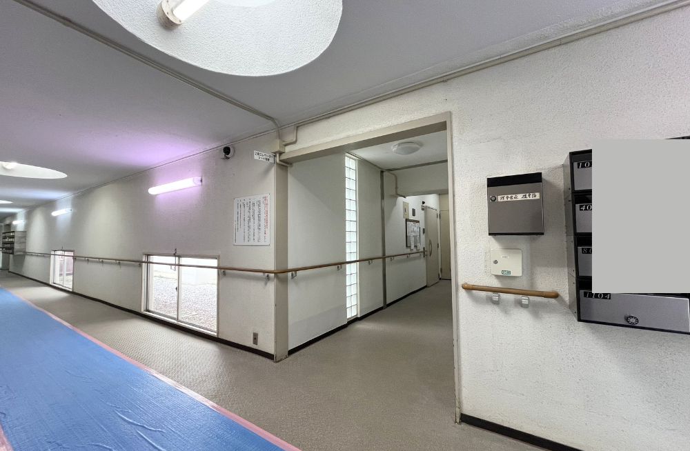 マンション共用廊下